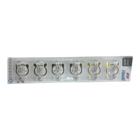Qarmaq dəsti, plastik, şəffaf, 6 əd, 3x3 sm — Bakı
