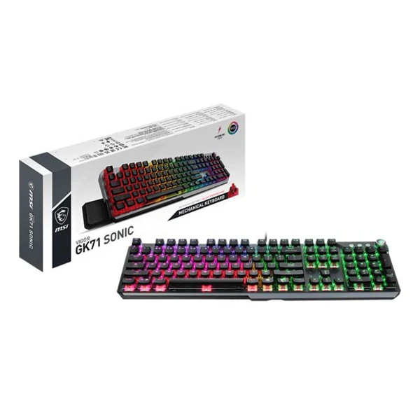 Msı vıgor GK71 sonıc - red swıtches Gaming Keyboard — Bakı