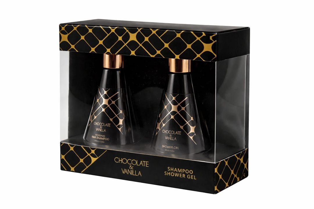Kosmetika hədiyyə dəsti Chocolate & Vanilla (şampun + duş geli) — Mallar, Bakı