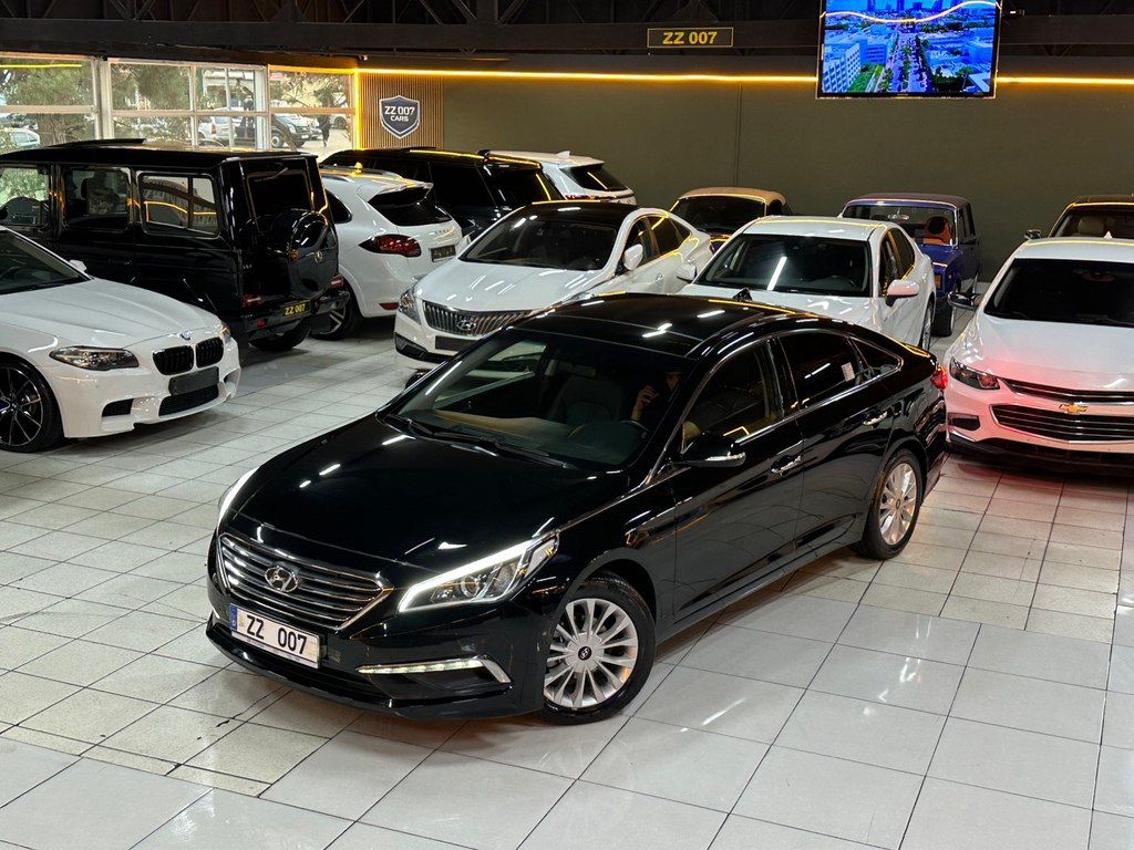 Hyundai Sonata, 2.0 L, 2017 il, 184 600 km — Avtomobillər, Bakı (9)