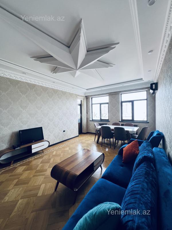 Kirayə 3 otaqlı Bina evi menzil (Yeni tikili), 117 m², Nizami rayonu — Mənzil, Bakı (3)