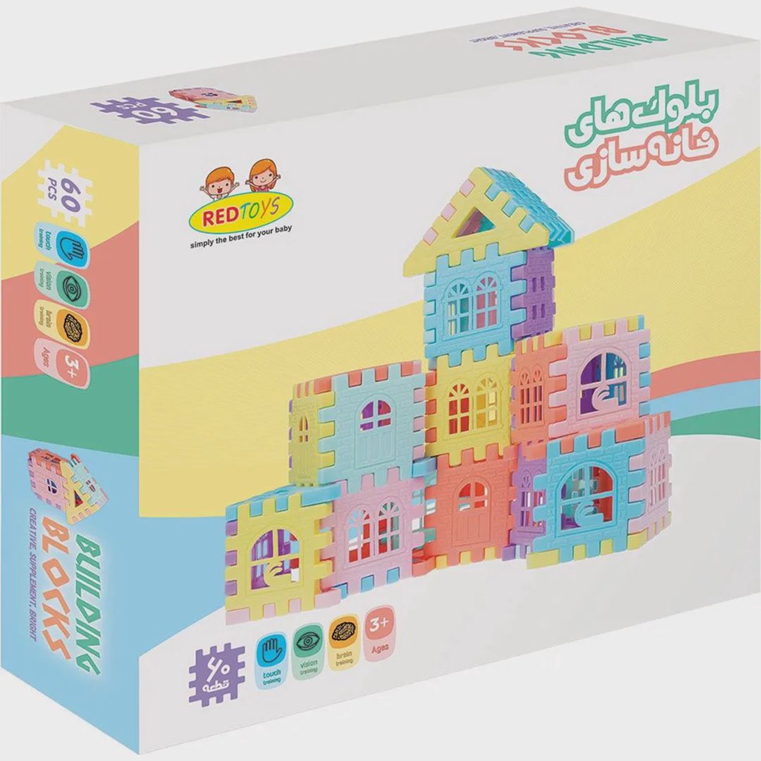 Blok konstruktoru K225588BLOCK, 60 parça, 3+ yaş — Mallar, Bakı (3)