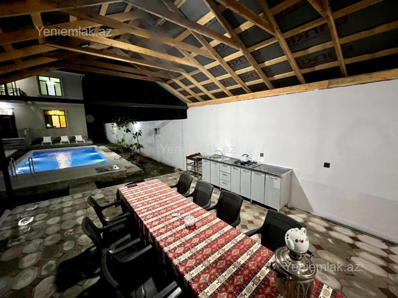 Günlük 4 otaqlı Həyət evi / Villa, 250 m², Qəbələ — Ev, villa, Qəbələ (3)