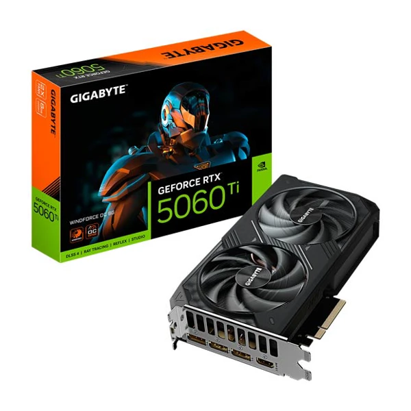 Gigabyte GeForce RTX 5060 Ti WindForce OC 8GB — Bakı
