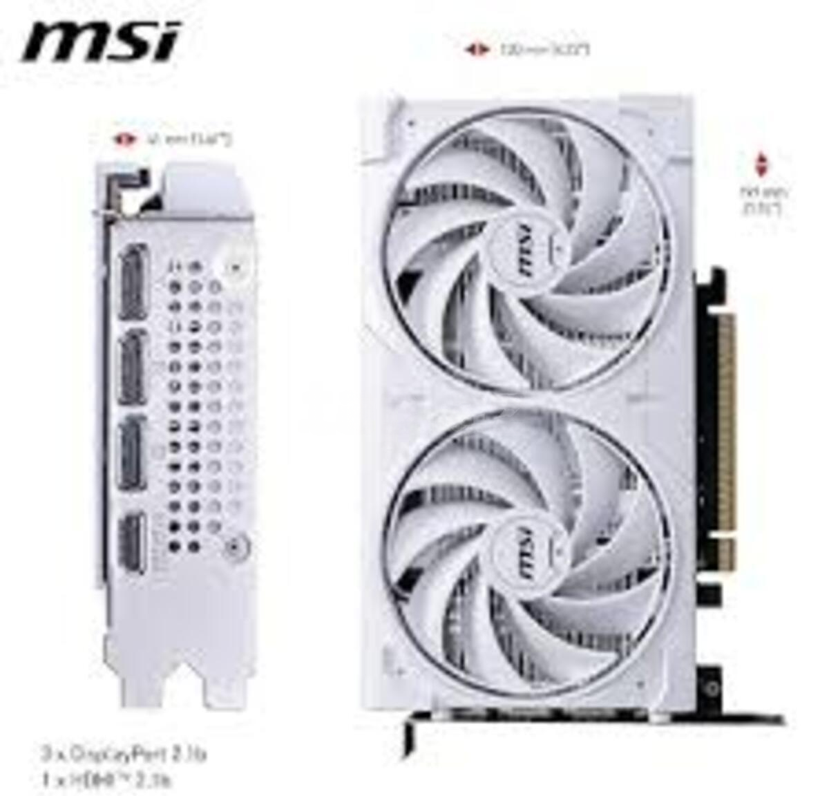 Video kart MSI GeForce RTX 5060 8G Ventus 2X OC — Qrafik kartlar, Bakı (2)