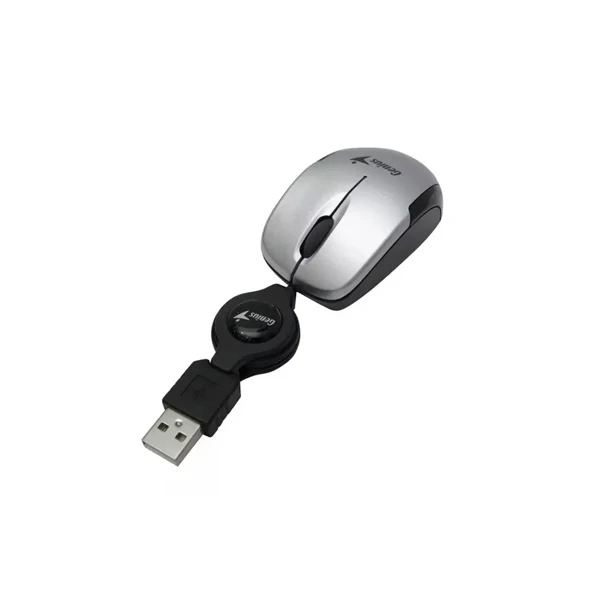 Genius Micro Traveller Laptop Optical Mouse Silver — Mallar, Bakı