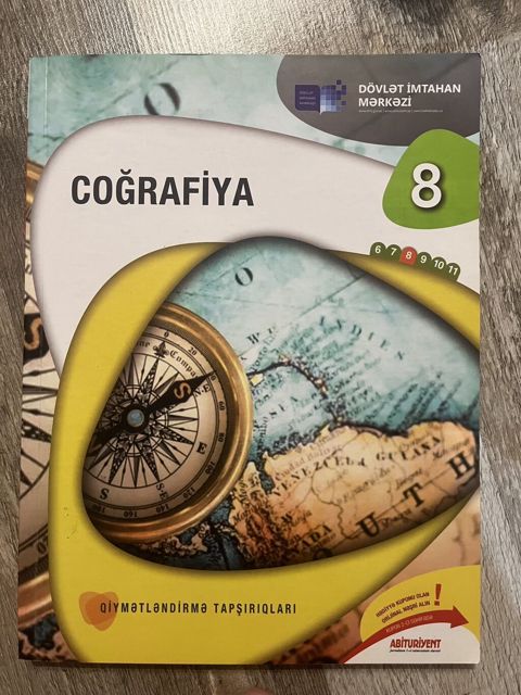 Cografia dim 8ci sinif və english nərgiz nəcəf 250 sınaq toplusu bakı — Bakı