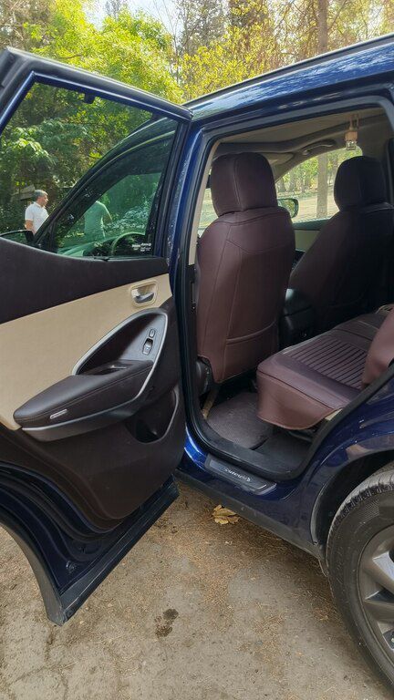Hyundai Santa Fe, 2.0 L, 2017 il, 200 000 km — Avtomobillər, Gəncə (9)