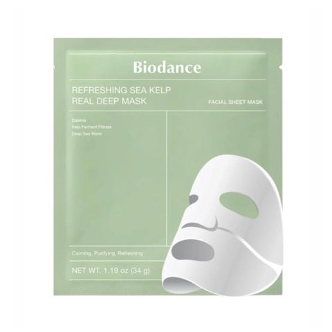 Hidrogel üz maskası Biodance Refreshing Sea Kelp 34 q — Bakı