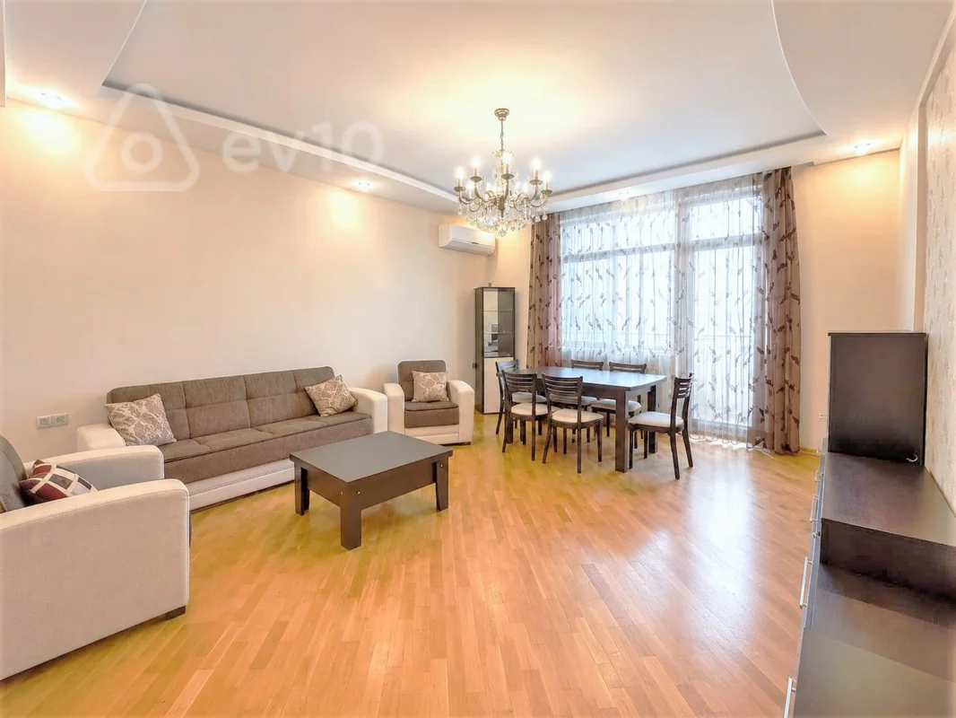 3 otaqlı mənzil, 145 m², Huseyn Cavid pr. — kirayə — Bakı