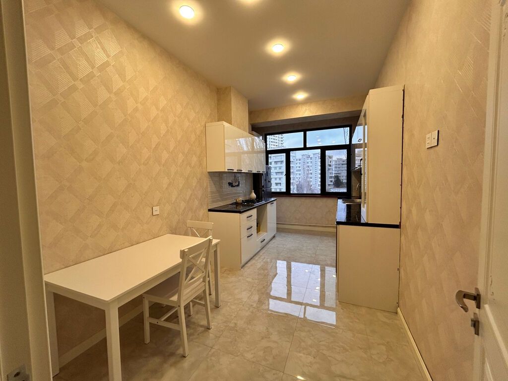 3 otaqlı, Yeni tikili, m. Həzi Aslanov, 97 kv. m — Mənzil, Bakı (9)