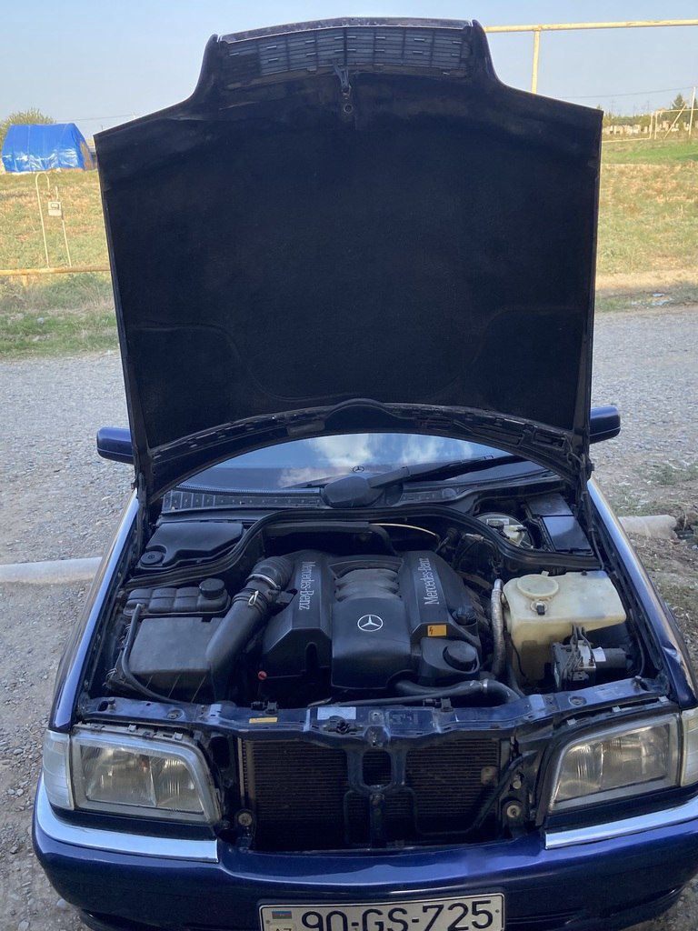 Mercedes C 240, 2.4 L, 1998 il, 420 000 km 90-GS-725 — Avtomobillər, Bakı (2)