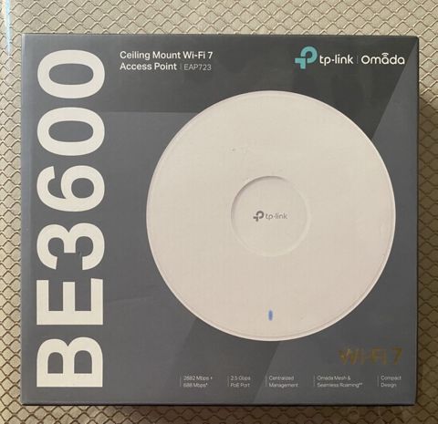 TP-Link Omada BE3600 Tavan Tipi Wi‑Fi 7 Access Point (EAP723) — Bakı