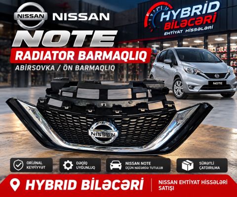 Nissan Note radiator barmaqlığı — Bakı
