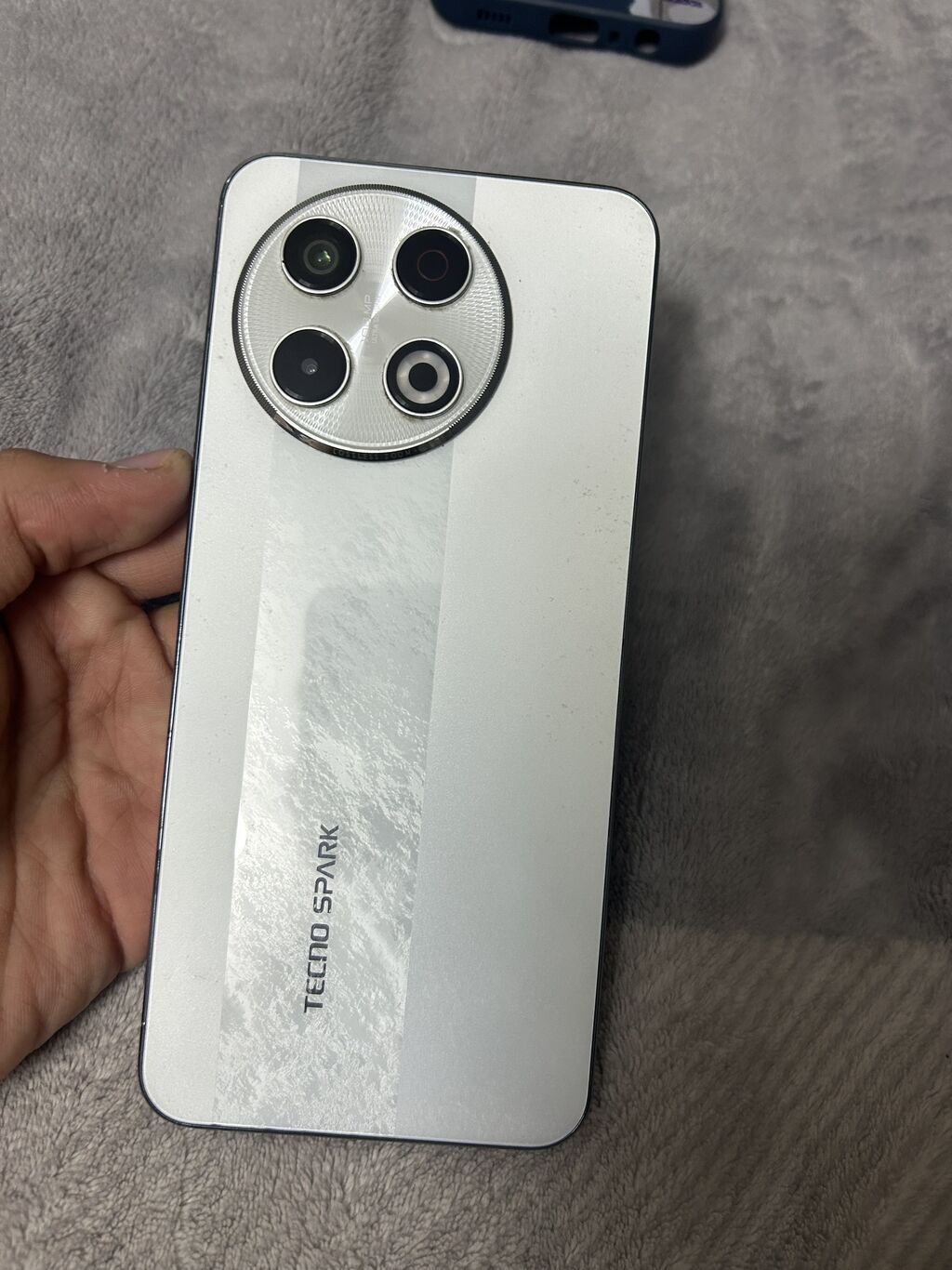 Tecno Spark 30 Pro, 256 GB, rəng - Gümüşü, Barmaq izi, Face ID — Tecno, Bakı