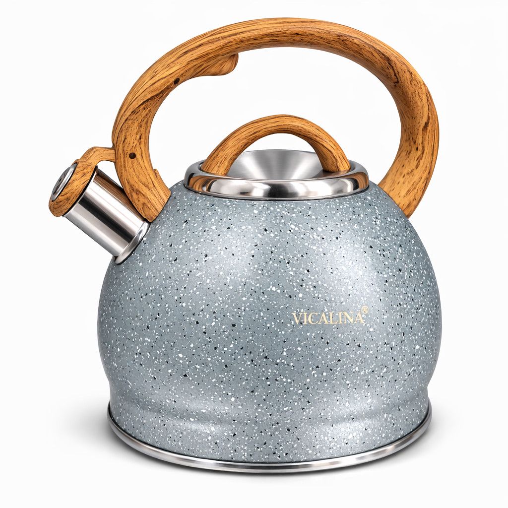 Çaydan Vicalina VL6010, paslanmayan polad, boz, 3500 ml — Mallar, Bakı