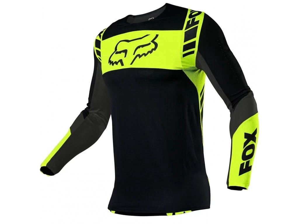 Motosikl geyim dəsti Fox Flexair Mach One, qara/yaşıl, ölçü 36 — Mallar, Bakı (3)