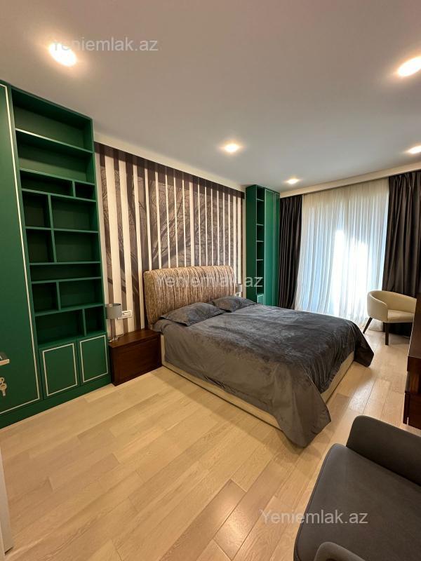 Kirayə 3 otaqlı Bina evi menzil (Yeni tikili), 185 m², Səbail rayonu — Mənzil, Bakı (8)