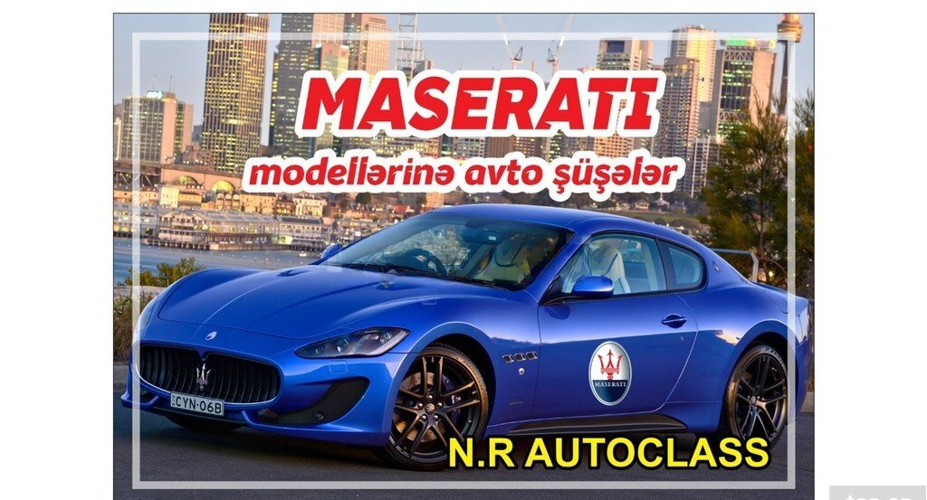Avtomobil şüşəsi Maserati modelləri üçün — Avto, Bakı (2)