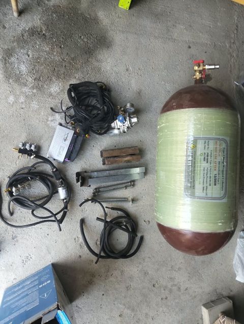 CNG (sıxılmış təbii qaz) avtoqaz dəsti Komplekt: - Type 2 kompozit — Sumqayıt