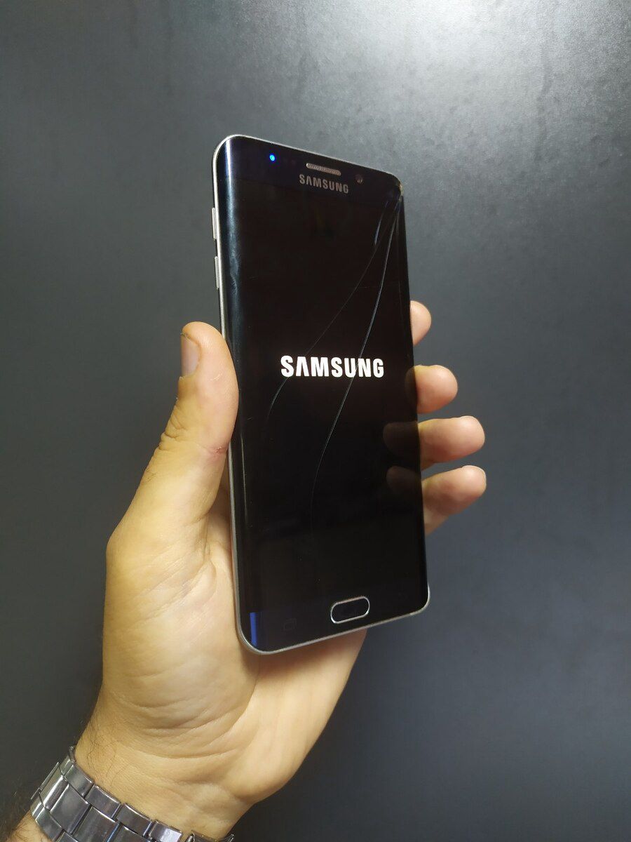 Samsung Galaxy S6 edge+ Black Sapphire 32GB/4GB — Smartfonlar, Bakı (3)
