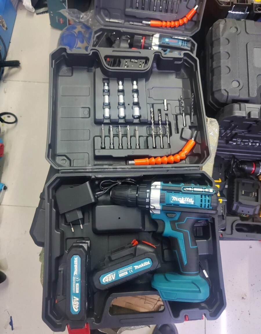 Elektrikli drel Makita 48V 2Ah — Bakı