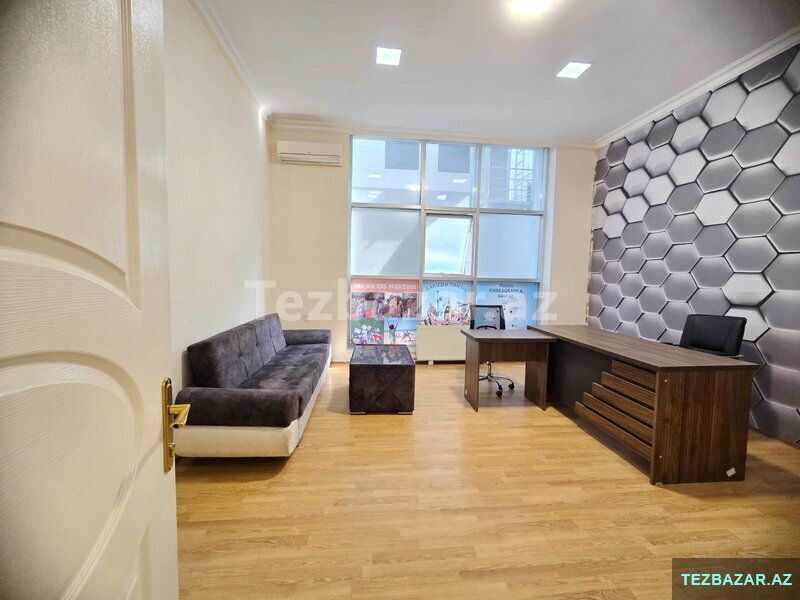 2 otaqli, mebelli ofis icareye verilir — Ofis, Bakı (2)