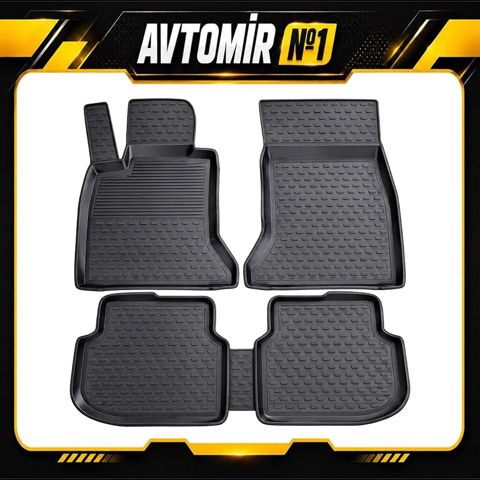 BMW 5 Series F10 2010-2017 üçün salon rezin ayaqaltı BMW 5 Series F10 — Bakı