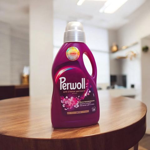 Yuma üçün gel Perwoll, rəngli paltarlar üçün, 900 ml, 16 yuma — Bakı