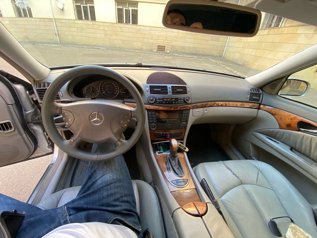 Mercedes E 320, 3.2 L, 2002 il, 330 000 km 90-TV-312 — Avtomobillər, Bakı (5)