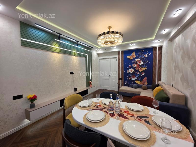 Satılır 3 otaqlı Bina evi menzil (Yeni tikili), 110 m², Xətai rayonu — Mənzil, Bakı (5)
