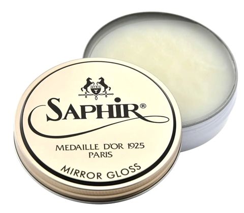 Ayaqqabı üçün krem Saphir Mirror Gloss Şəffaf 75 ml — Bakı