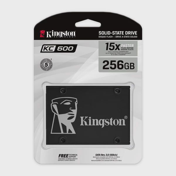 Kingston 256G KC600 SKC600/256G SATA3 2.5 SSD — Mallar, Bakı