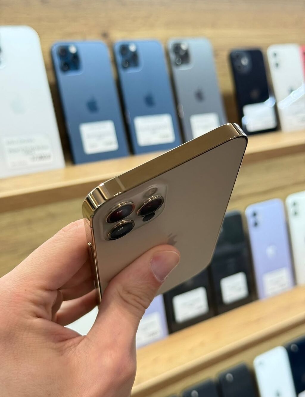 IPhone 12 Pro, 128 GB, Qızılı, Zəmanət, Simsiz şarj, Face ID — Apple iPhone, Digah (4)