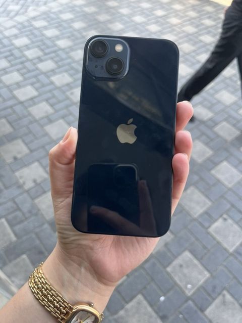 IPhone 13, 128 GB, Blue Titanium, Zəmanət, Face ID, Sənədlərlə — Bakı