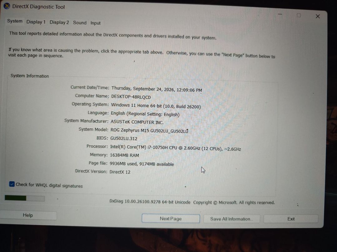 Asus Rog Zephyrus M15 — Noutbuklar, Bakı (3)