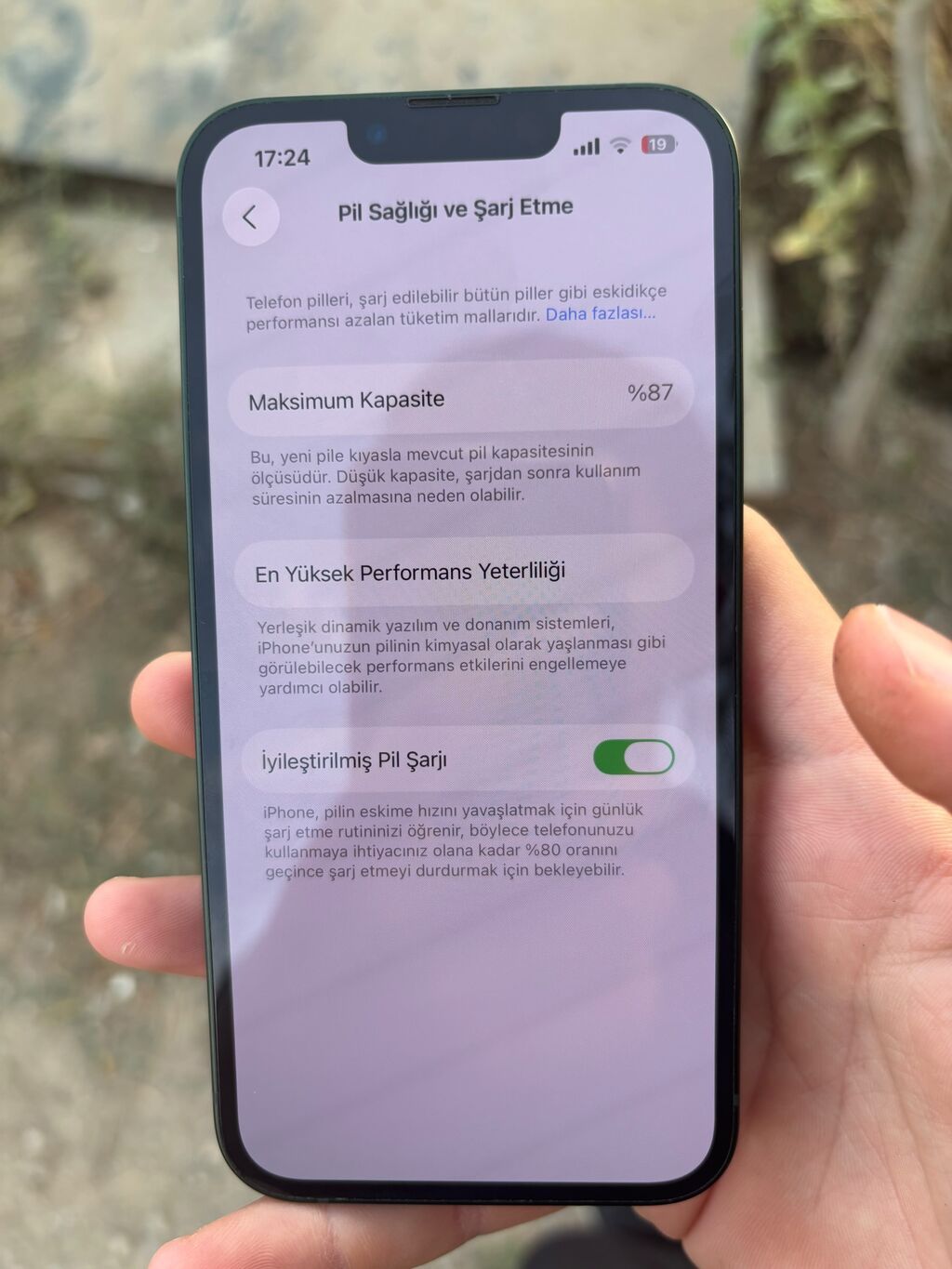 IPhone 13, 128 GB, Yaşıl, Face ID — Apple iPhone, Bakı (8)