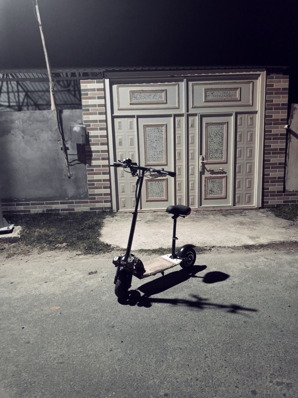Elektrikli skuter – oturacaqlı, böyük təkərli, amortizatorlu Heç bir — Skuterlər, İmişli (6)