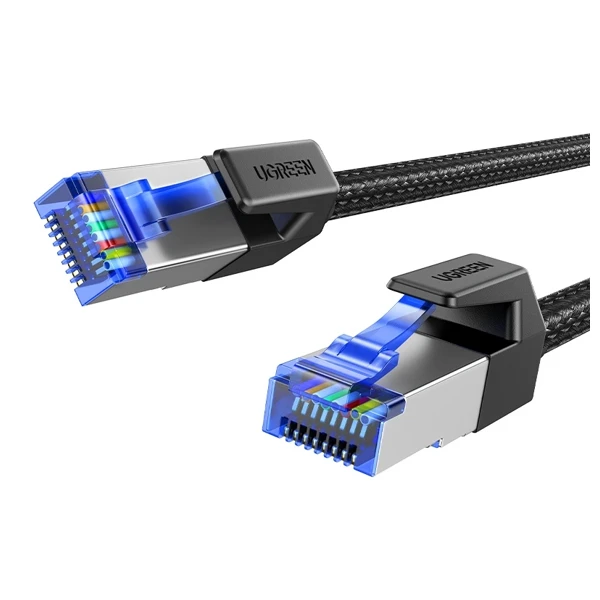 Ugreen NW153 CAT8 Shielded Round Braided Cable 2 m 80431 — Bakı