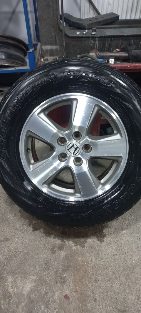 Honda orijinal yüngül lehimli disk və şin komplekti - Disk: 5 — Digah