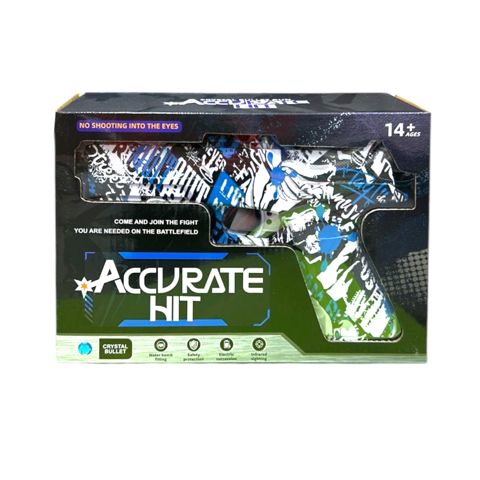 Oyuncaq silah Accurate Hit TToys-1220-26, elektrikli, su güllələri ilə, 14 yaşdan — Bakı