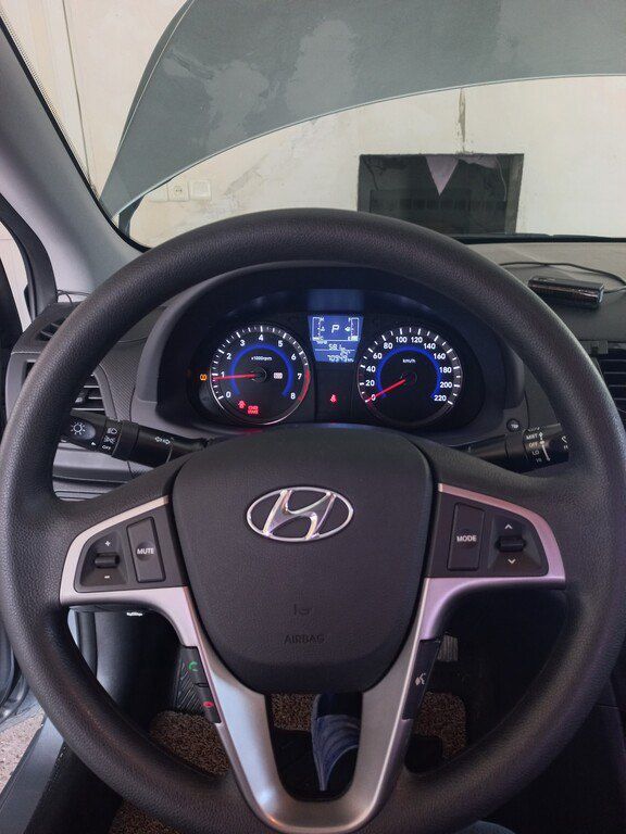Hyundai Accent, 1.4 L, 2017 il, 70 000 km 88-CF-331 — Avtomobillər, Bakı (8)