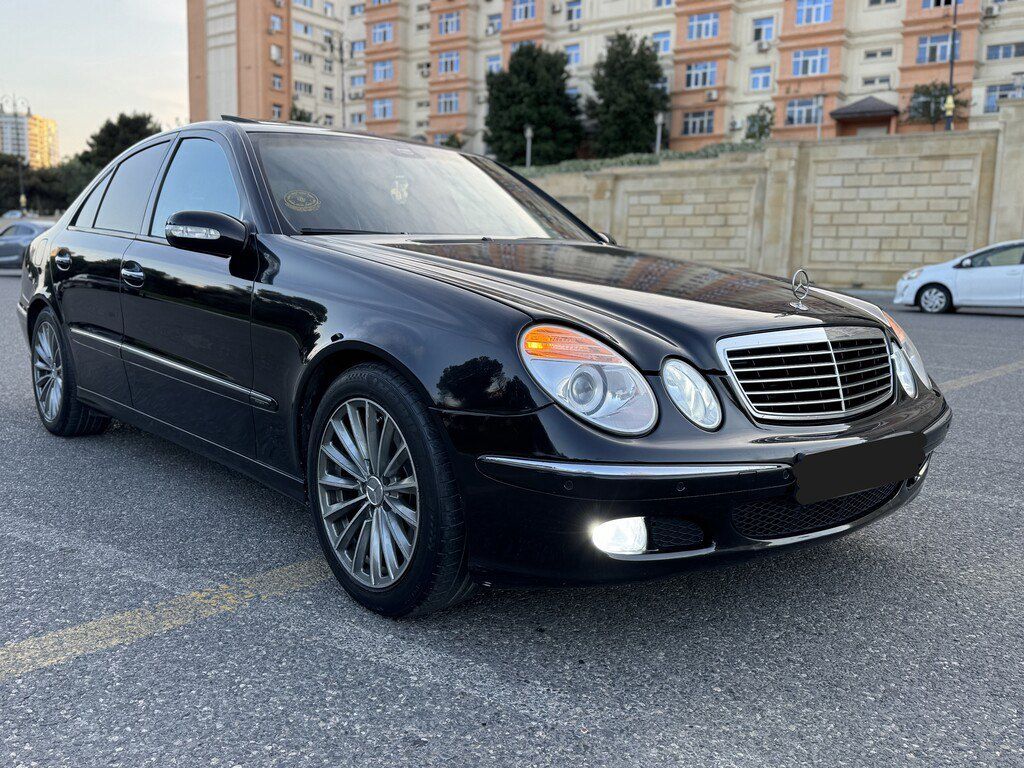 Mercedes E 270, 2.7 L, 2002 il, 280 000 km — Avtomobillər, Bakı (7)