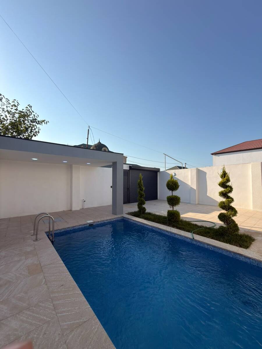 Satılır 4 otaqlı həyət evi/bağ evi 160 m² — Ev, villa, Bakı (4)