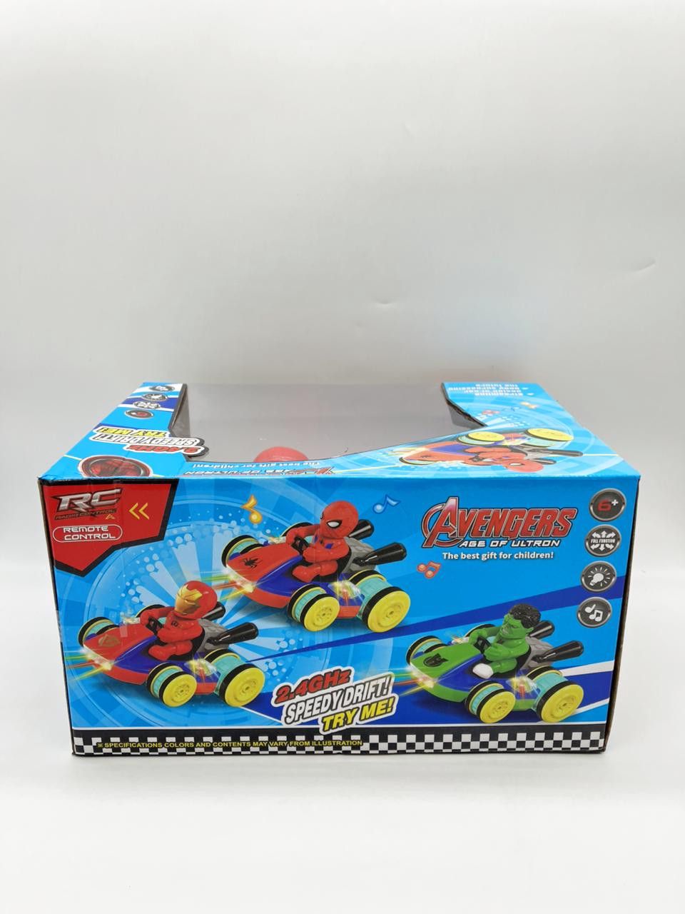 Radio ilə idarə olunan maşın Ultron Spider-Man, plastik, rəngbərəng, 6 yaş — Mallar, Bakı (2)