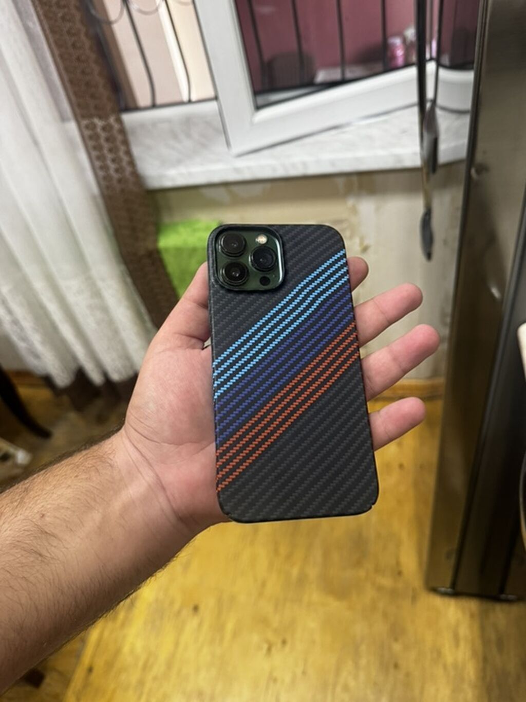 IPhone 13 Pro Max, 128 GB, Alpine Green, Simsiz şarj — Apple iPhone, Bakı (4)