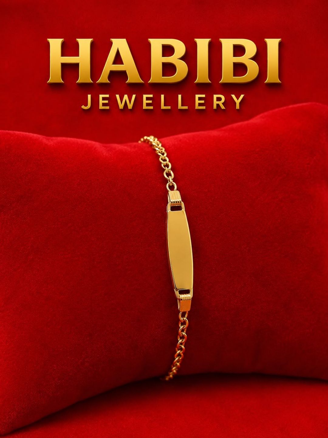 Uşaqlar üçün qızıl qolbaq Habibi Jewellery HJ323 — Mallar, Bakı