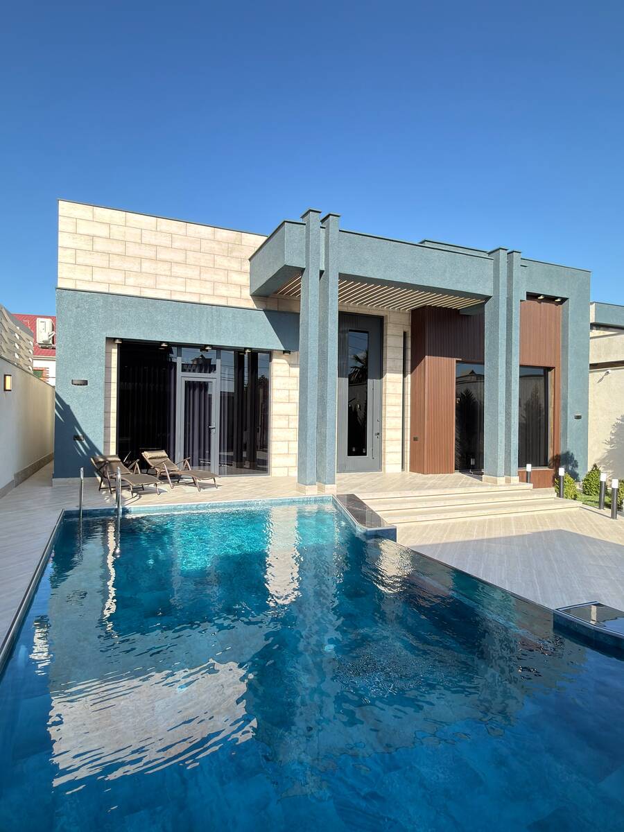 Satılır 5 otaqlı həyət evi/bağ evi 200 m² — Ev, villa, Bakı (3)