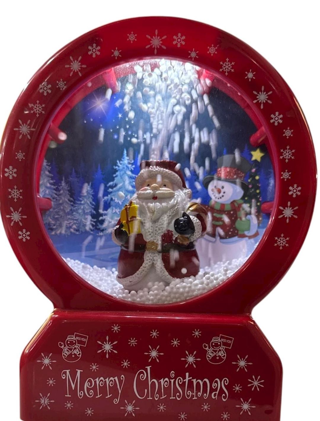 Yeni il bəzəyi santa0000r, qırmızı — Mallar, Bakı