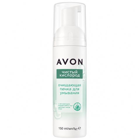 Üz üçün köpük Avon Чистый кислород 150 ml — Bakı